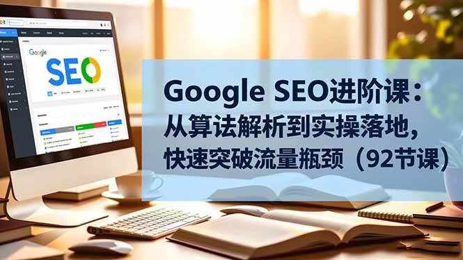 （16576期）Google SEO进阶课：从算法解析到实操落地，快速突破流量瓶颈（92节课）-星空网创资源