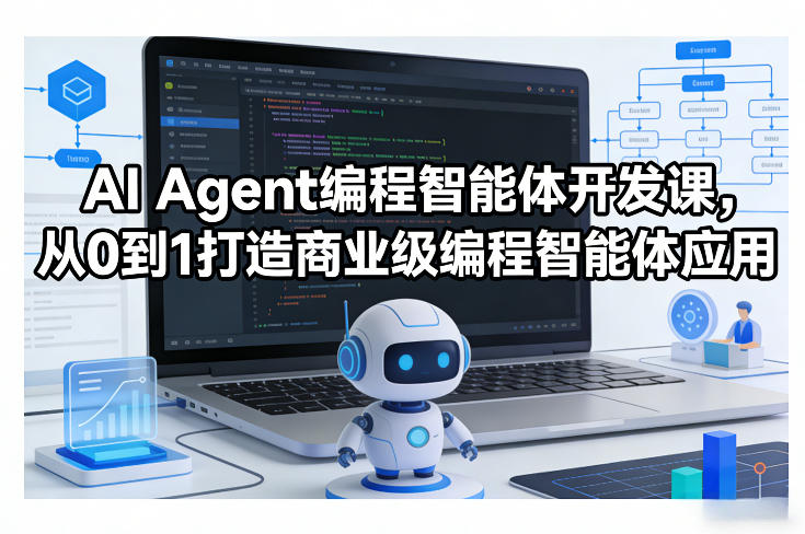 AI Agent编程智能体开发课，从0到1打造商业级编程智能体应用-星空网创资源