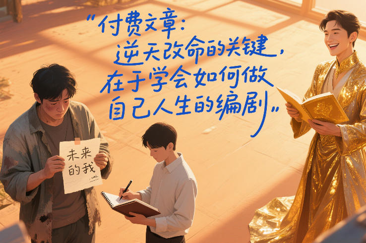 付费文章:逆天改命的关键,在于学会如何做自己人生的编剧-星空网创资源
