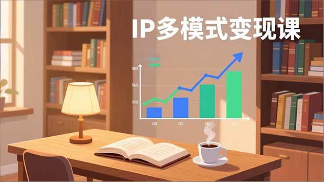 （17014期）IP多模式变现课，广告分成、种草激励、Live图带货，开拓多元收入，副业稳定月入过万-星空网创资源