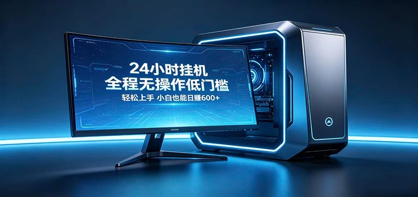 三角洲自动跑刀，纯自动挂机项目，零基础小白躺赚无忧-星空网创资源