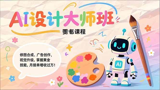 (17141期)Nano Banana-AI设计大师班,修图合成、广告创作、视觉升级,掌握黄金生产技能,月接单增收过万 (17141期)Nano Banana-AI设计大师班,修图合成、广告创作、视觉升级,掌握黄金生产技能,月接单增收过万