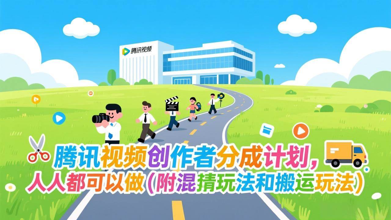 (17137期)腾讯视频创作者分成计划,人人都可以做(附混剪玩法和搬运玩法) (17137期)腾讯视频创作者分成计划,人人都可以做(附混剪玩法和搬运玩法)