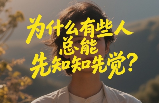 付费文章：为什么有些人总能先知先觉？-星空网创资源