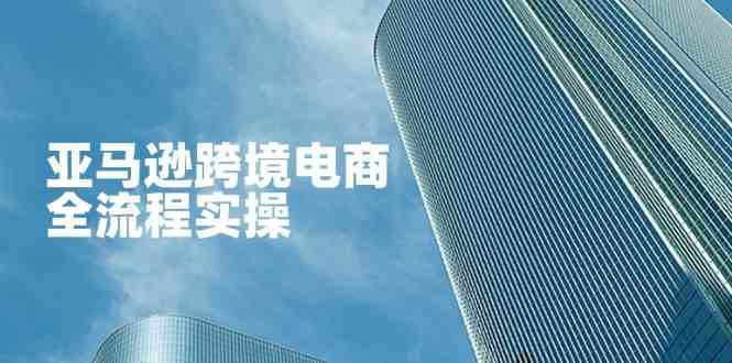 亚马逊跨境电商全流程实操,教你从零开始,掌握店铺运营与广告技巧-星空网创资源