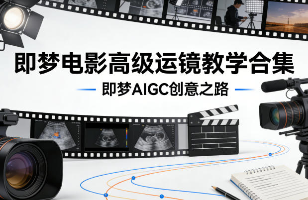 即梦电影高级运镜教学合集,即梦AIGC创意之路-星空网创资源