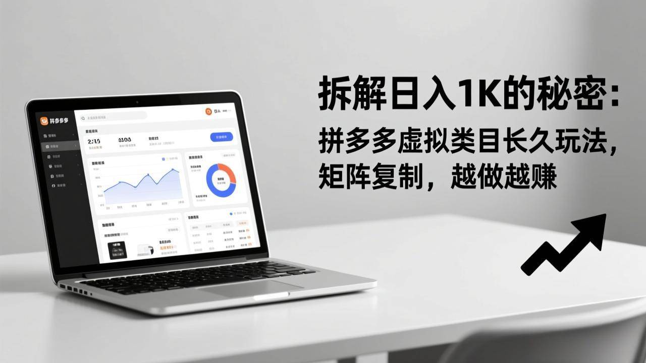 (17247期)拆解日入 1K 的秘密:拼多多虚拟类目长久玩法,矩阵复制,越做越赚 (17247期)拆解日入 1K 的秘密:拼多多虚拟类目长久玩法,矩阵复制,越做越赚