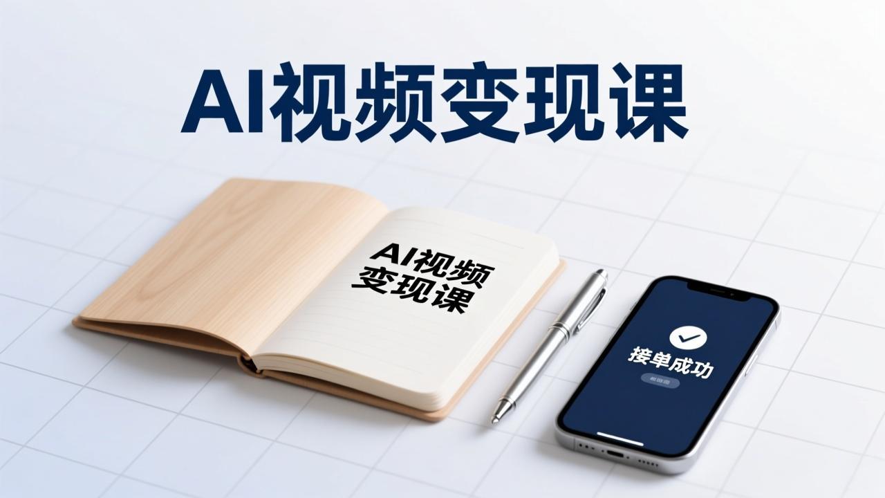 AI视频变现课,学完即可创作短片、接商单,实现副业增收,单项目报价可达千元-星空网创资源