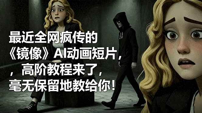 (16427期)最近全网疯传的《镜像》AI动画短片,高阶教程来了,毫无保留地教给你!-星空网创资源