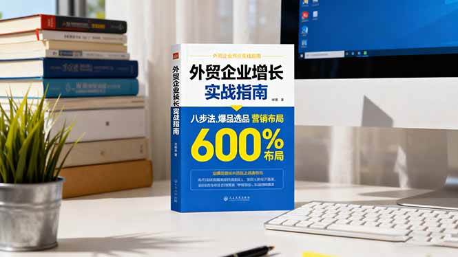 （16296期）外贸企业增长实战指南，八步法、爆品选品、营销布局，业绩增长300%-星空网创资源