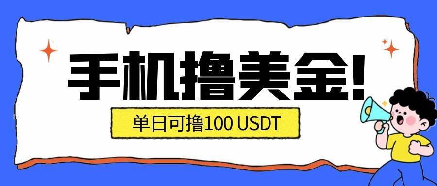 （16886期）最新手机撸美金项目，单日产值·100U+，将会是2026年最新的风口项目 目前在搞的人比较少-星空网创资源