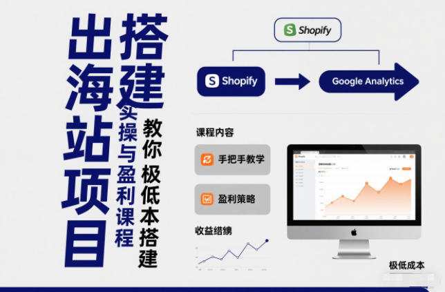 小淘出海站项目,搭建实操与盈利课程,手把手教你用极低成本搭建-星空网创资源