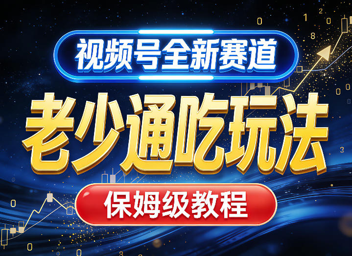 视频号全新AI赛道,老少通吃玩法,保姆级教程-星空网创资源