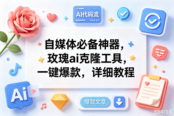 (18882期)玫瑰克隆ai工具,一键爆款ai工具,自媒体必备神器,50多个功能,详细教程-星空网创资源