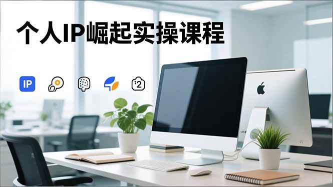 (16616期)个人IP崛起实操课程,IP思维塑造+赛道精准调研+账号高变现搭建+内容创作-星空网创资源