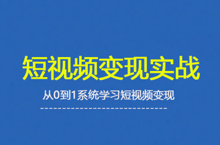 杨磊老师·2025短视频变现实战课-星空网创资源