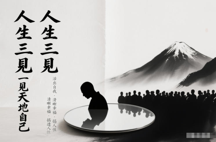 人生三见一见天地见众生见自己，活出自我拥有清晰幸福人生，搞透人性-星空网创资源