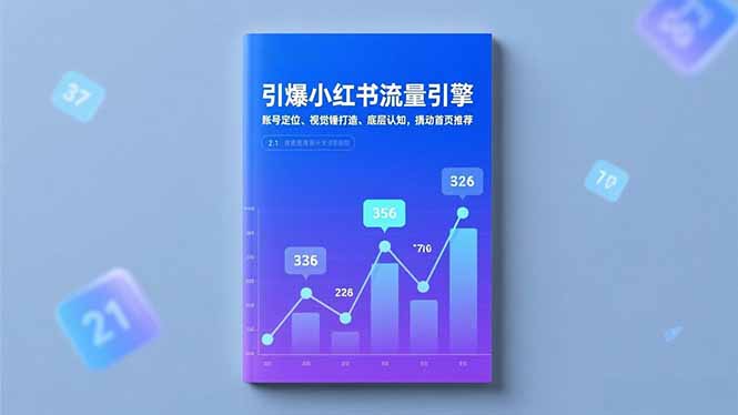 引爆小红书流量引擎,账号定位、视觉锤打造、底层认知,撬动首页推荐-星空网创资源