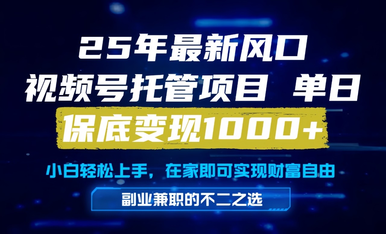 真正的懒人项目,妥妥的福利,先到先得,单日保底1000+-星空网创资源