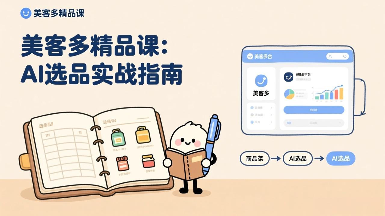 AI+美客多精品课,工具实操、数据选品、AI优化,新手也能快速上手,月入5000+美元 AI+美客多精品课,工具实操、数据选品、AI优化,新手也能快速上手,月入5000+美元