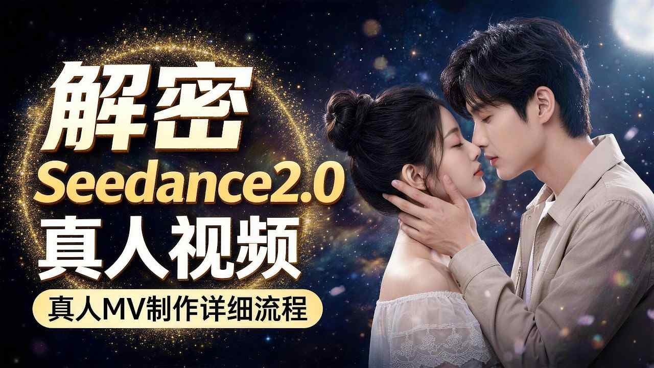 Seedance 2.0解密教程:零基础制作真人MV全流程-星空网创资源