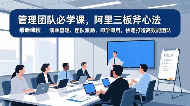 (16929期)管理团队必学课,阿里三板斧心法、绩效管理、团队激励,即学即用,快速打造高效能团队 (16929期)管理团队必学课,阿里三板斧心法、绩效管理、团队激励,即学即用,快速打造高效能团队