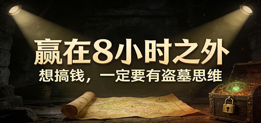 公众号付费文章《赢在8小时之外,想搞钱,一定要有盗墓思维》 公众号付费文章《赢在8小时之外,想搞钱,一定要有盗墓思维》