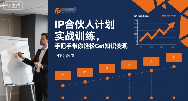 IP合伙人计划实战训练，手把手带你轻松Get知识变现-星空网创资源