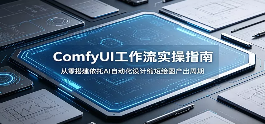 ComfyUI 工作流实操指南:从零搭建依托AI自动化设计缩短绘图产出周期-星空网创资源