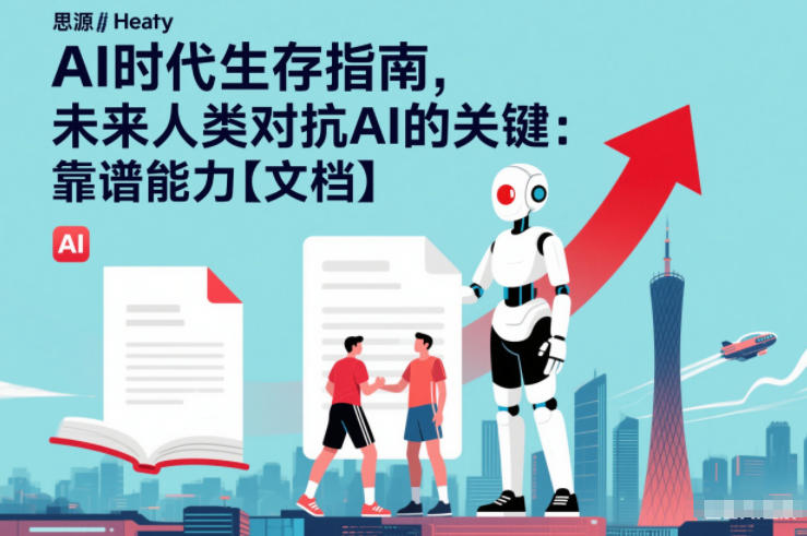 AI时代生存指南,未来人类对抗AI的关键:靠谱能力【文档】-星空网创资源