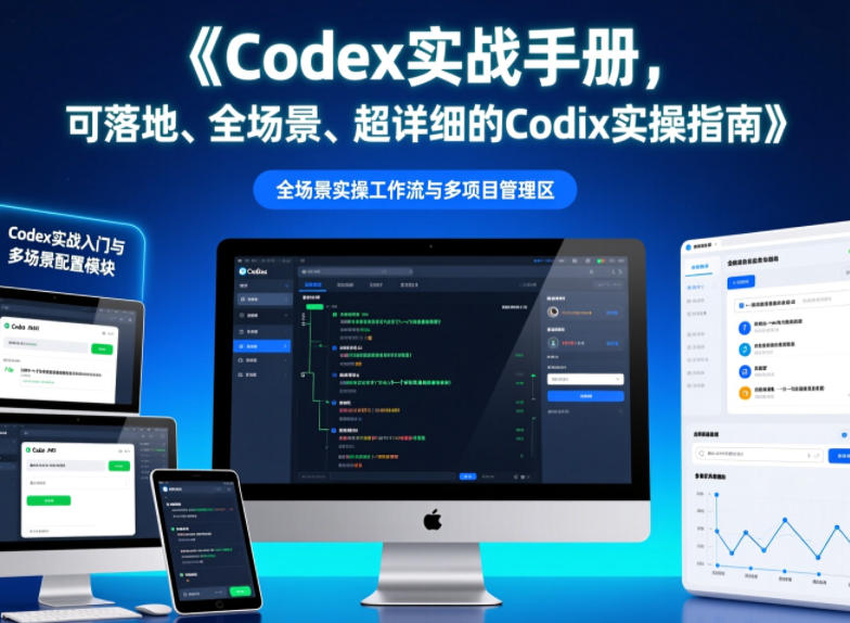 Codex实战手册,可落地、全场景、超详细的Codex实操指南-星空网创资源