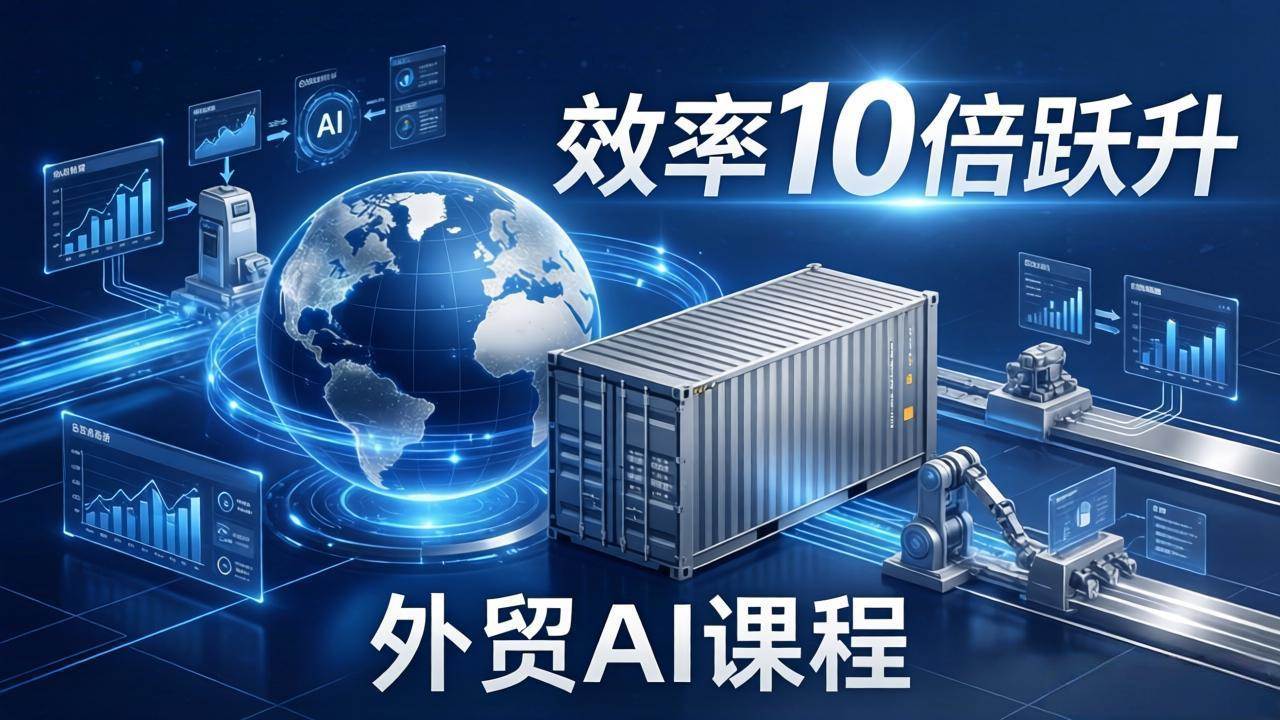 (17595期)外贸人AI破局课:从零部署n8n搭建数字员工,让AI自动执行复杂工作流,效率10倍跃升-星空网创资源