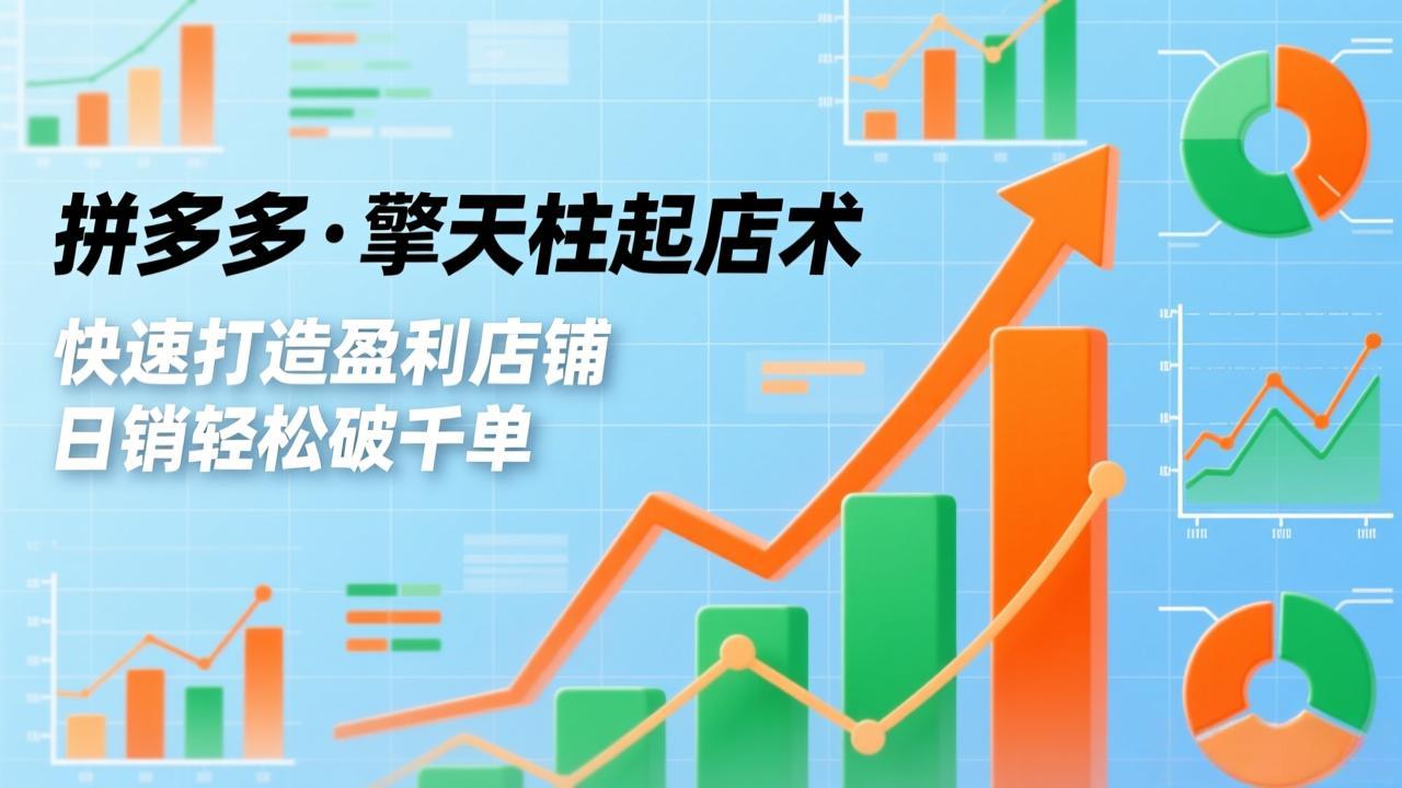 拼多多·擎天柱起店术,爆流布局、利润起飞、不断流,快速打造盈利店铺,日销破千单(更新 拼多多·擎天柱起店术,爆流布局、利润起飞、不断流,快速打造盈利店铺,日销破千单(更新