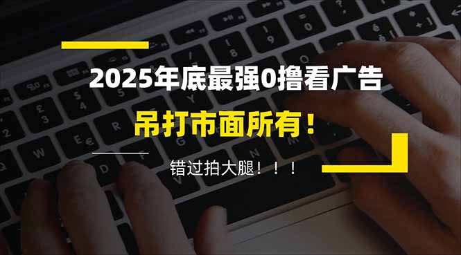 懒人福利！每天 20 分钟刷广告，动动手指轻松赚 100+，碎片时间就能做！-星空网创资源