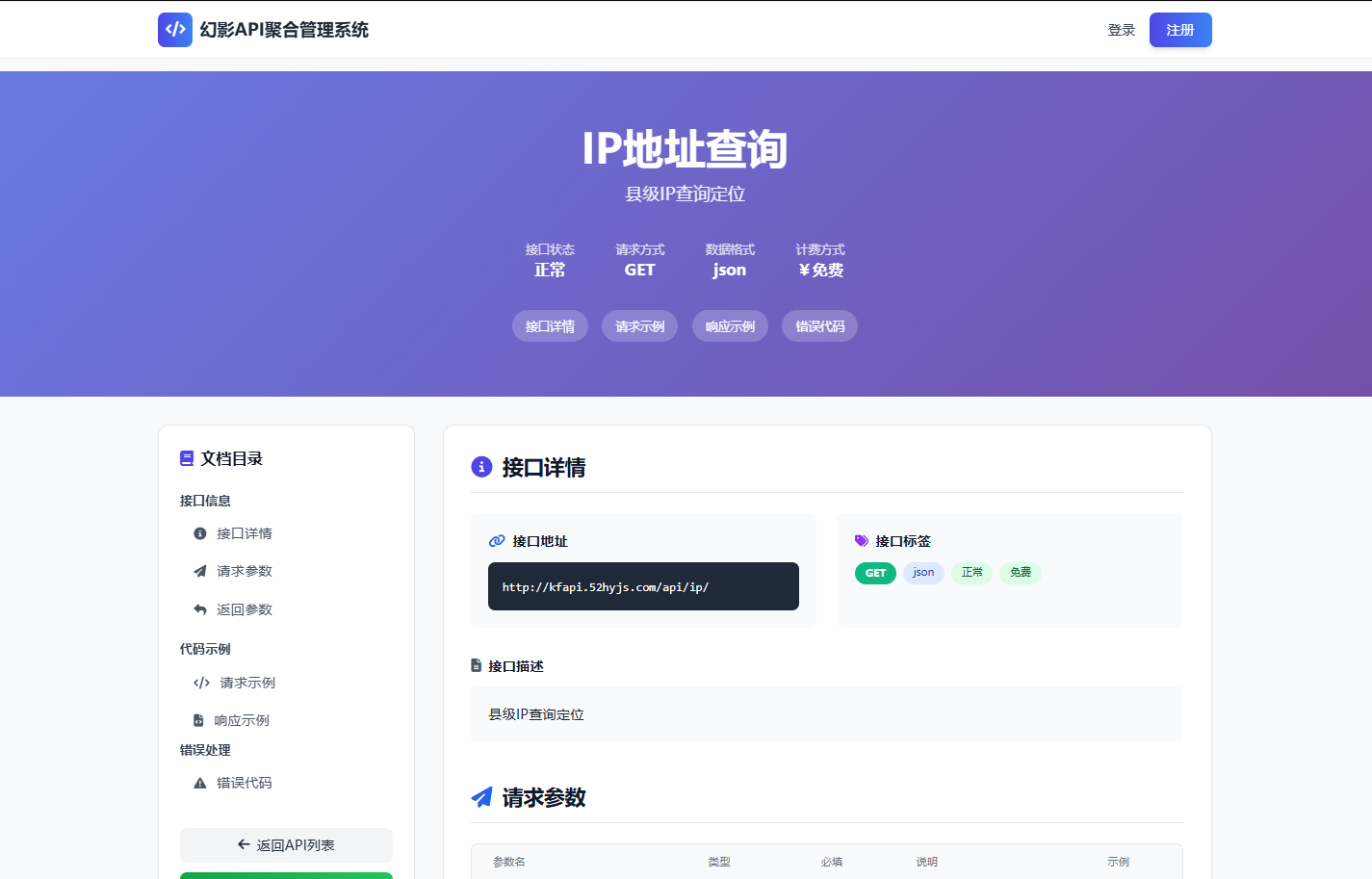 幻影API聚合管理系统源码 幻影API聚合管理系统源码