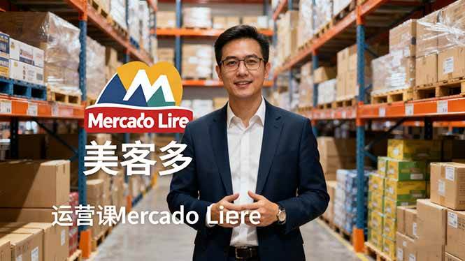 (16292期)2025美客多Mercado Libre运营课:账号注册/产品上传/促销活动/自发货模式-星空网创资源