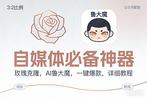 (17170期)玫瑰克隆神器,ai鲁大魔,自媒体必备工具,一键爆款神器,详细教程。 (17170期)玫瑰克隆神器,ai鲁大魔,自媒体必备工具,一键爆款神器,详细教程。