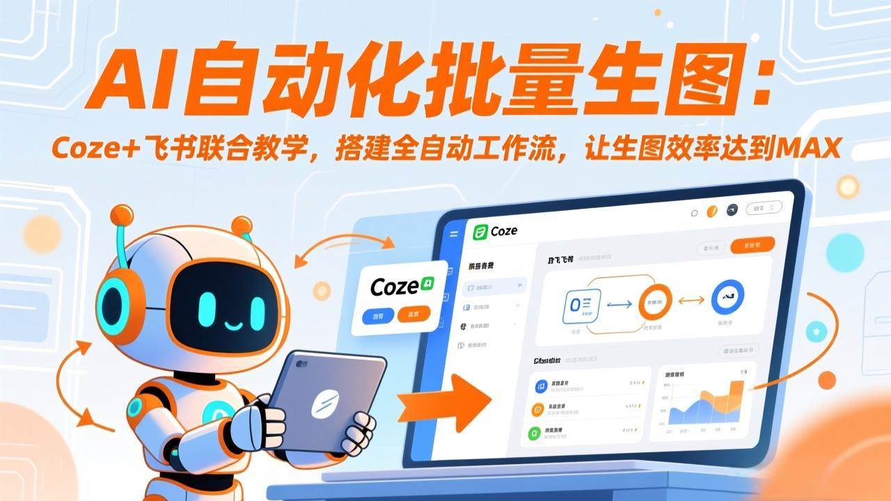 (17575期)AI自动化批量生图:Coze+飞书联合教学,搭建全自动工作流,让生图效率达到MAX-星空网创资源