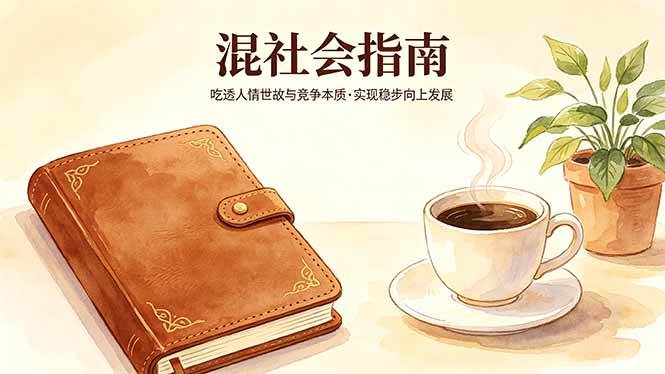 (18282期)付费文章:混社会指南,吃透人情世故与竞争本质,实现稳步向上发展-星空网创资源