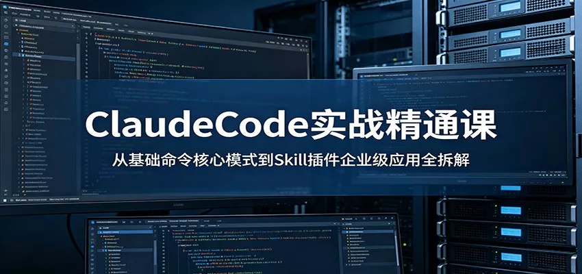 ClaudeCode实战精通课：从基础命令核心模式到Skill插件企业级应用全拆解-星空网创资源
