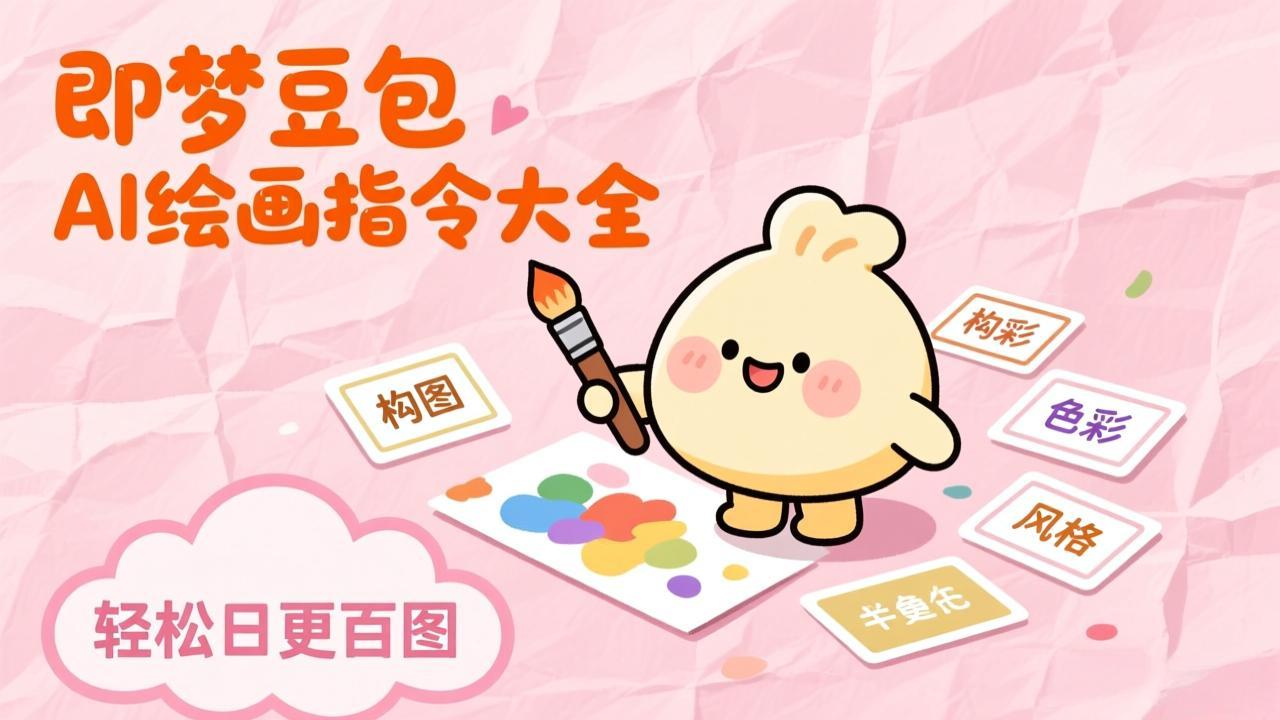 即梦豆包AI绘画指令大全:海量关键词库一键复制,出图效率提升10倍,轻松日更百图-星空网创资源