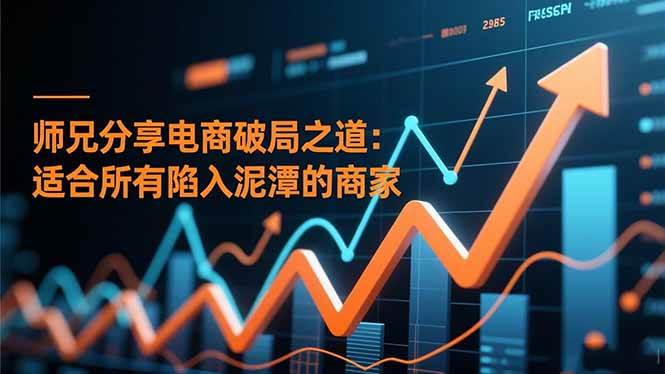 (16578期)师兄分享电商破局之道:适合所有陷入泥潭的商家-星空网创资源