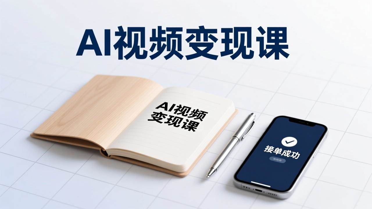 (17065期)AI视频变现课,学完即可创作短片、接商单,实现副业增收,单项目报价可达千元 (17065期)AI视频变现课,学完即可创作短片、接商单,实现副业增收,单项目报价可达千元