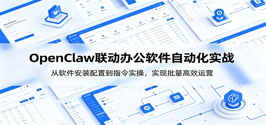 OpenClaw自动化实操课:从软件安装配置到指令实操,实现批量高效运营-星空网创资源