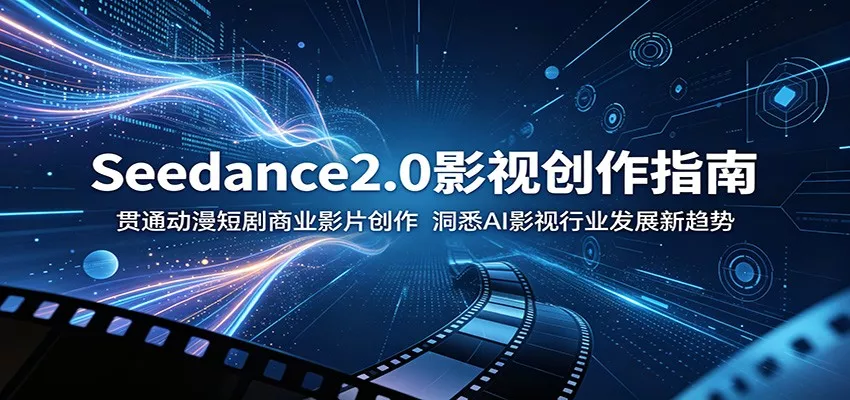 Seedance2.0影视创作指南：贯通动漫短剧商业影片创作，洞悉AI影视行业发展新趋势-星空网创资源