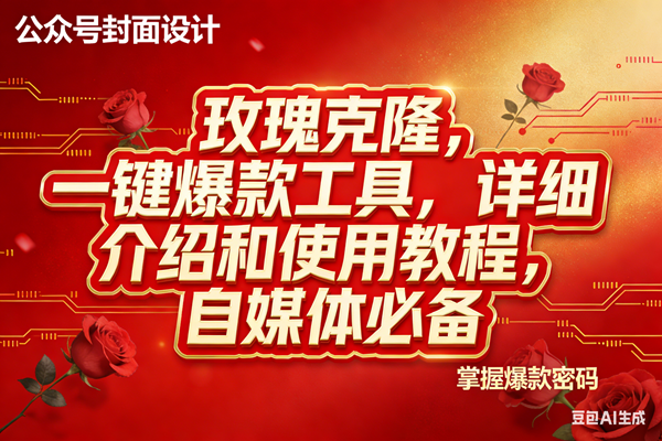 (17528期)玫瑰克隆工具,ai鲁大魔,自媒体必备神器,一键爆款神器,详细教程。 (17528期)玫瑰克隆工具,ai鲁大魔,自媒体必备神器,一键爆款神器,详细教程。