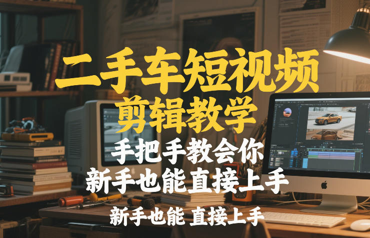 二手车短视频剪辑教学,手把手教会你,新手也能直接上手 二手车短视频剪辑教学,手把手教会你,新手也能直接上手