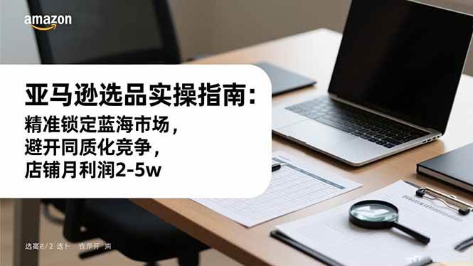 (16523期)亚马逊选品实操指南:精准锁定蓝海市场,避开同质化竞争,店铺月利润2-5w-星空网创资源