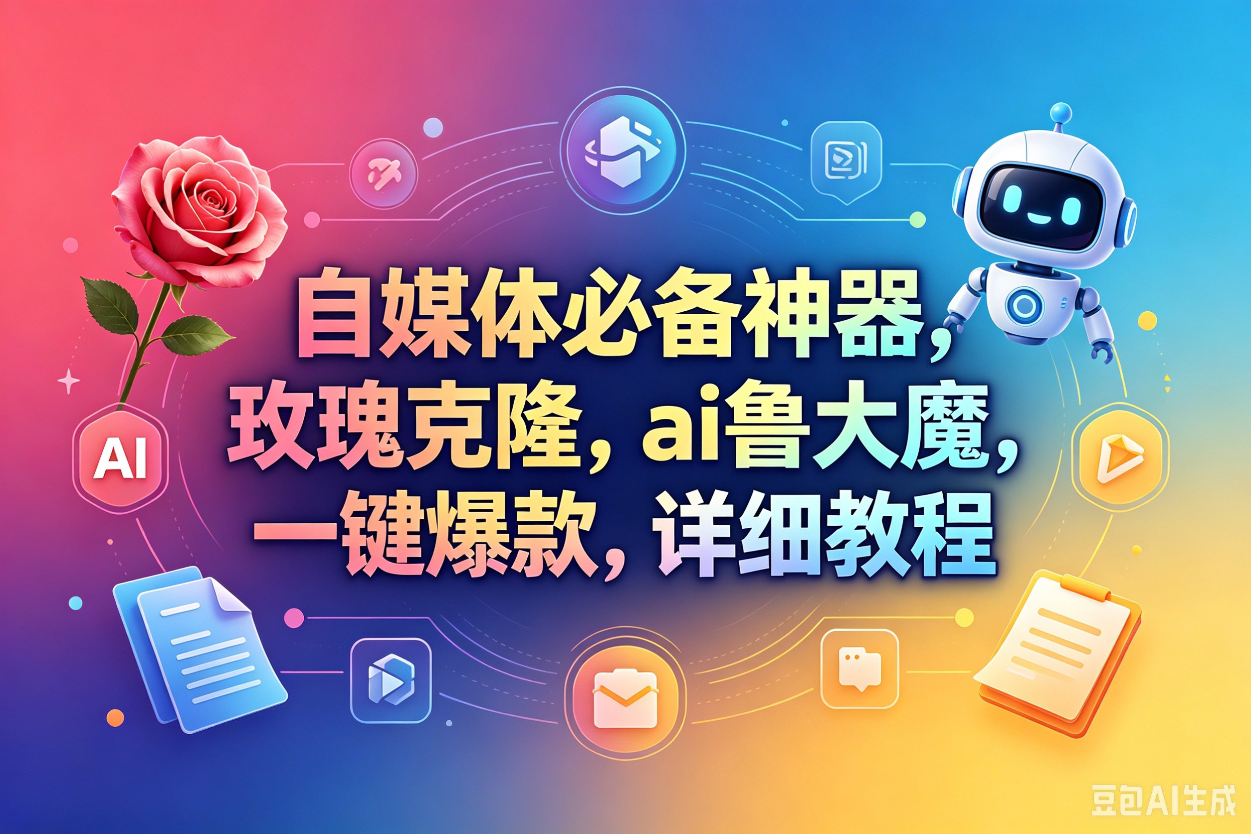 (18292期)玫瑰克隆神器,一键爆款工具,自媒体必备,60多个功能的教程-星空网创资源