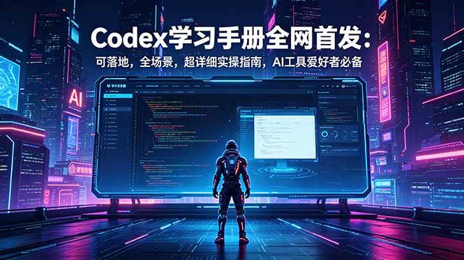 (18871期)Codex学习手册全网首发:可落地,全场景,超详细实操指南,AI工具爱好者必备-星空网创资源